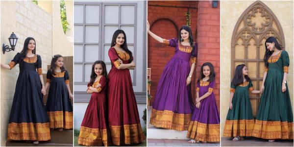 Malia Vol 1 Mother And Daughter Readymade Gown Collection